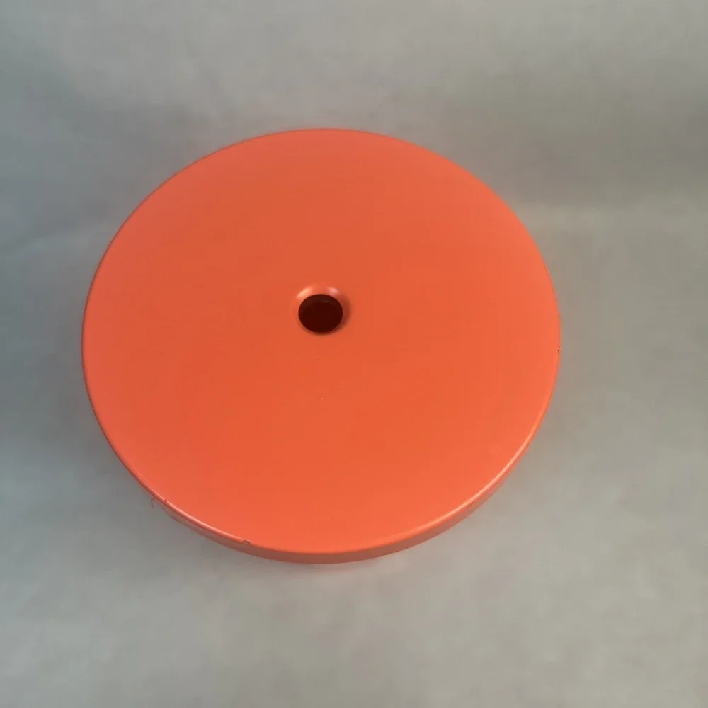 Starbucks Matte Coral Orange Cold Cup Tumbler 16‎ oz 2015 *No Straw
